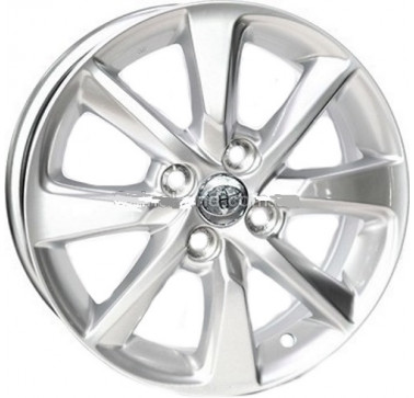 Replica Volkswagen (RX5113) W6.5 R15 PCD5x100 ET35 DIA57.1 silver